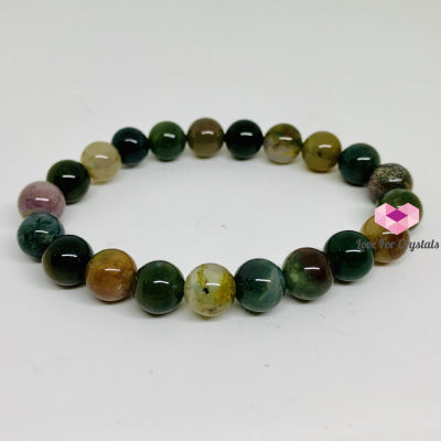 Bloodstone Gemstone Energy Bracelet (Good Health) 8Mm