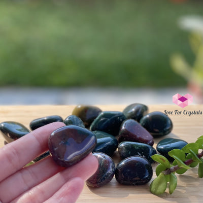 Bloodstone Tumbled (India) Stones