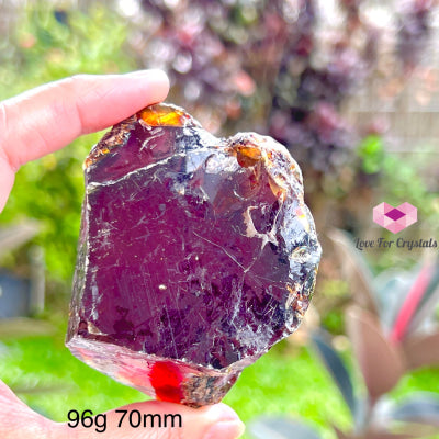 Blue Amber Raw (Aaa Grade) Indonesia (Rare!) 96G 70Mm Stones