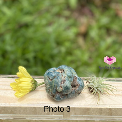 Blue Apatite Pebbles (Brazil) 45-60Mm Photo 3 Tumbled Stones