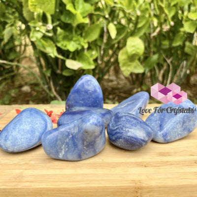 Blue Aventurine Quartz Tumbled (Brazil) Stones