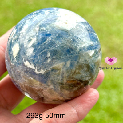 Blue Kyanite Sphere (Brazil) 293G 50Mm Crystal Ball