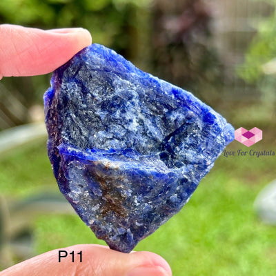 Blue Sodalite Raw (30-40Mm) Brazil Photo 11 Crystals