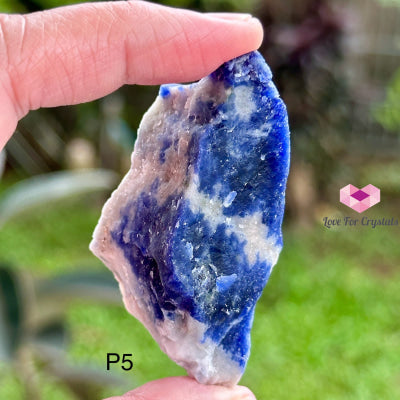 Blue Sodalite Raw (30-40Mm) Brazil Photo 5 Crystals