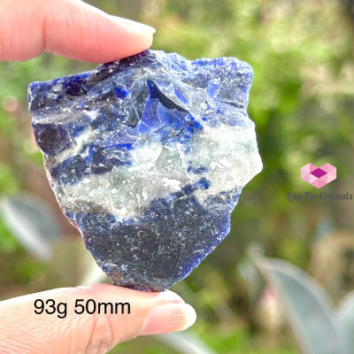 Blue Sodalite Raw Stones 50G 40Mm Crystals