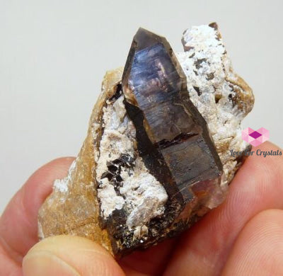 Brandberg Amethyst On Rock Matrix (#15211) Raw Stones