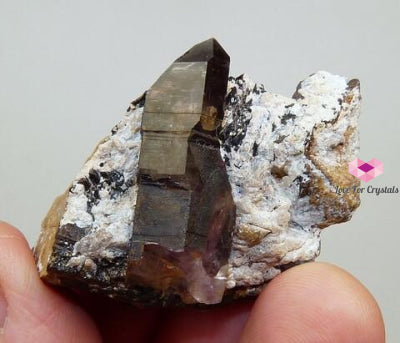 Brandberg Amethyst On Rock Matrix (#15211) Raw Stones