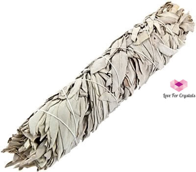 California White Sage Smudge Bundle Stick 8-9” per piece Incense