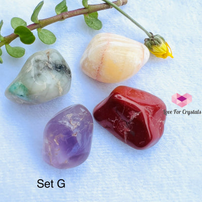 Career Luck Crystal Remedy Set G Sets