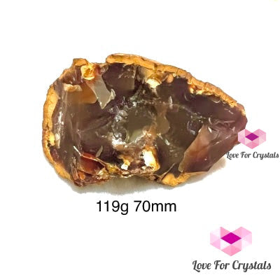 Carnelian Raw (Brazil) 119G 70Mm Crystals
