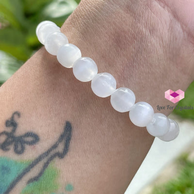 Chakra Cleanse & Recharge Bracelet (Selenite 7 Stones) Bracelets Bangles