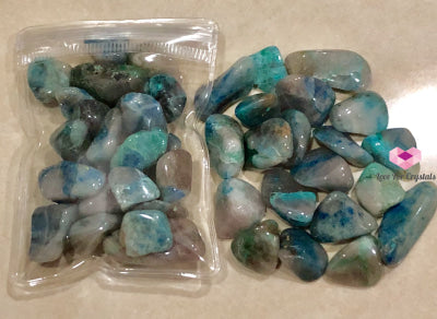 Chrysocolla Tumbled Per Pack (50G) Namibia Stones