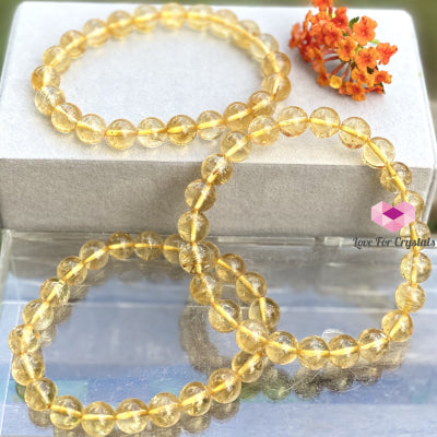 Citrine 8Mm (Aaa) Bracelet Bracelets & Bangles