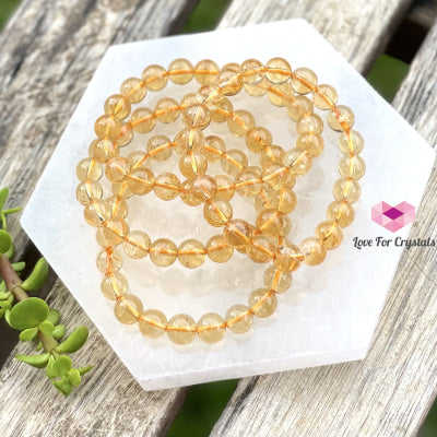 Citrine 8Mm (Aaa) Bracelet Bracelets & Bangles