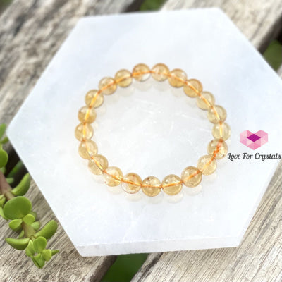 Citrine 8Mm (Aaa) Bracelet Bracelets & Bangles