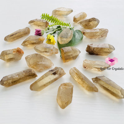 Citrine Natural Raw Points (Brazil) Aaa Stones