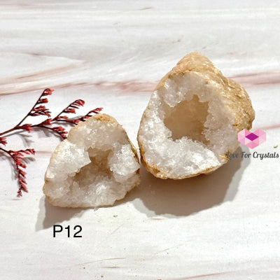 Clear Quartz Mini Drusy Geode (Brazil) Photo 12 Raw Crystals