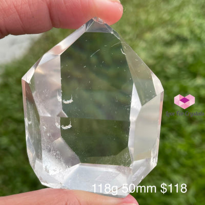 Clear Quartz Polished Points Aaaa (Brazil) 118G 50Mm