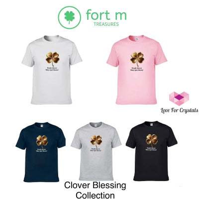 Clover Blessings (Shirts Of Fortune) By Fort M Treasures