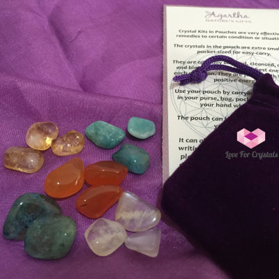 Creativity Boost Crystal Remedy Kit (Pocketsized) Kits