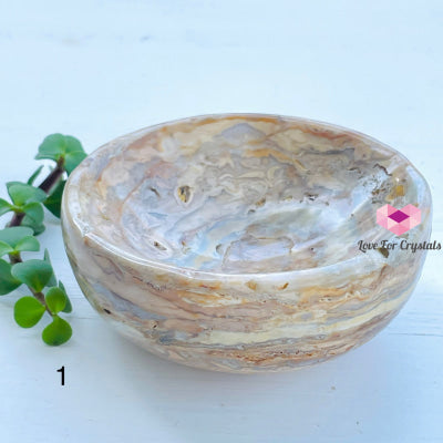 Crystal Hand-Carved Bowls Photo 1 Crazy Lace Agate Carving Crystal