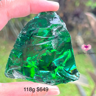 Emerald Green (Aa Raphael) Andara Crystal (High Vortex Mount Shasta) 118G