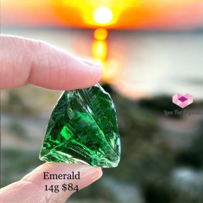 Emerald Green (Aa Raphael) Andara Crystal (High Vortex Mount Shasta) 14G