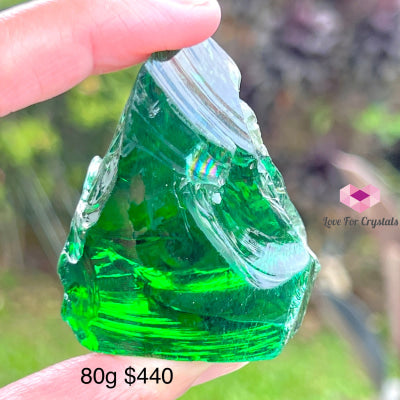 Emerald Green (Aa Raphael) Andara Crystal (High Vortex Mount Shasta) 80G