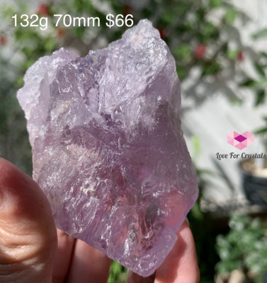 Etched Lilac Amethyst (Rare) Brazil Raw Stones