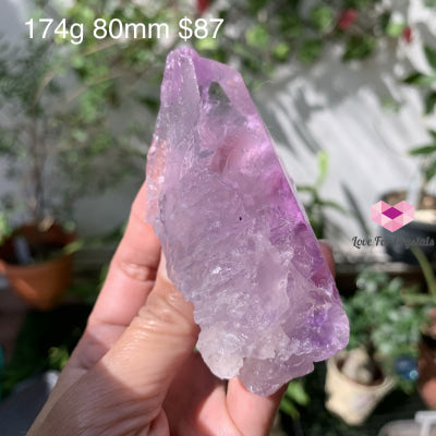 Etched Lilac Amethyst Rare Brazil Love For Crystals LLP