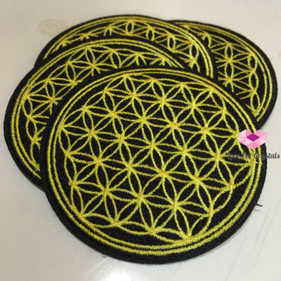 Flower Of Life Embroidary Patch Metaphysical Tool