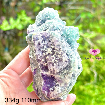 Fluorite Cluster (Mexico)Collectors & Rare! 334G 110Mm Crystals