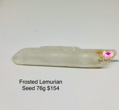 Frosted Lemurian Seed Crystals (Brazil)