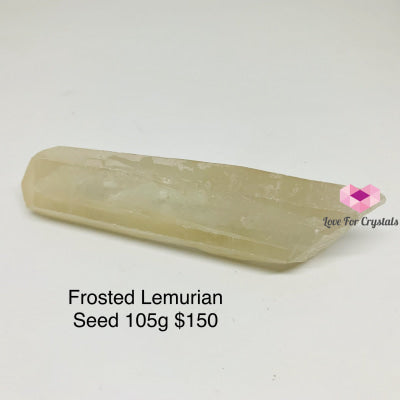 Frosted Lemurian Seed Crystals (Brazil)