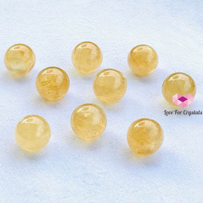 Golden Honey Calcite Spheres (Mexico) 30Mm