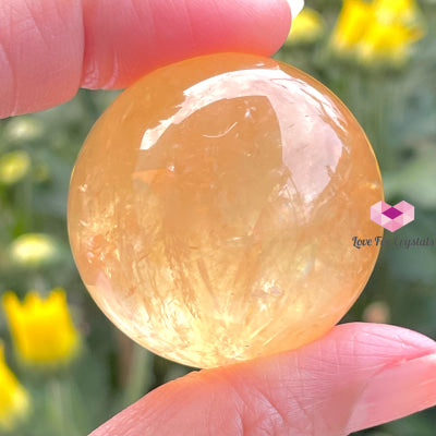 Golden Honey Calcite Spheres (Mexico) 30Mm