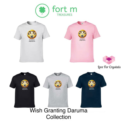 Wish Granting Daruma (Shirts Of Fortune) By Fort M Treasures