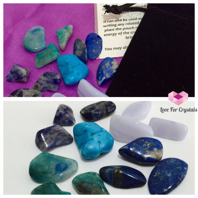 Good Communication Crystal Remedy Kit By Agartha (Pocketsized) Kits