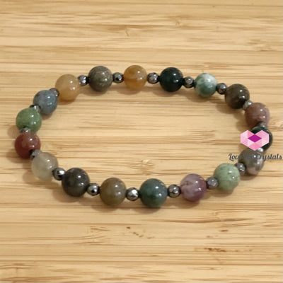 Good Health Bracelet By Audreys Remedies (Bloodstone & Hematite) Remedy Bracelets