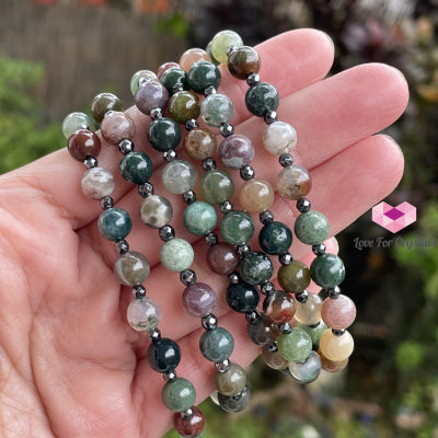 Good Health Bracelet By Audreys Remedies (Bloodstone & Hematite) Remedy Bracelets