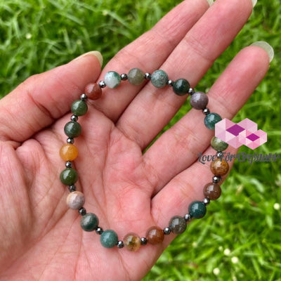 Good Health Bracelet By Audreys Remedies (Bloodstone & Hematite) Remedy Bracelets