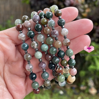 Good Health Bracelet By Audreys Remedies (Bloodstone & Hematite) Remedy Bracelets