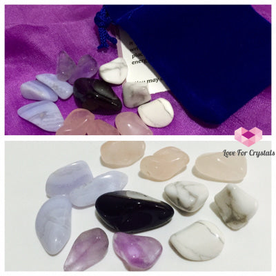 Good Sleep Crystal Remedy Kit By Agartha (Pocketsized) Kits