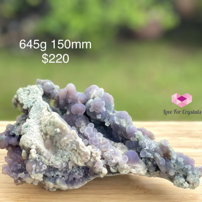 Agate Grape Raw (Rare) Indonesia 645G 150Mm Stones