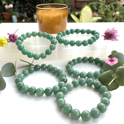 Green Aventurine 12Mm Bracelet Bracelets & Bangles