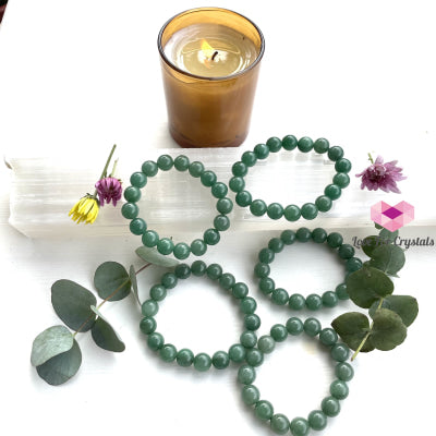 Green Aventurine 12Mm Bracelet Bracelets & Bangles