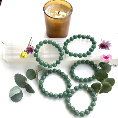 Green Aventurine 12Mm Bracelet Bracelets & Bangles