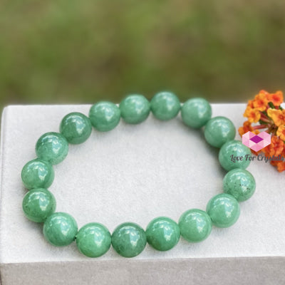 Green Aventurine 12Mm Bracelet Size 6.5 Bracelets & Bangles