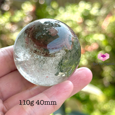 Green Phantom Quartz Sphere (Aaa) 110G 40Mm