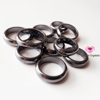 Hematite Rings